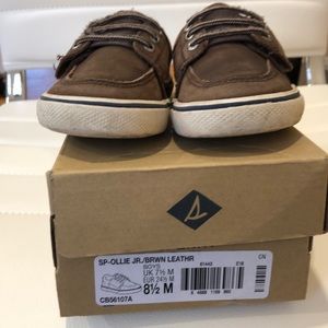 Boy’s Sperry Ollie Junior Slip on Boat Shoe